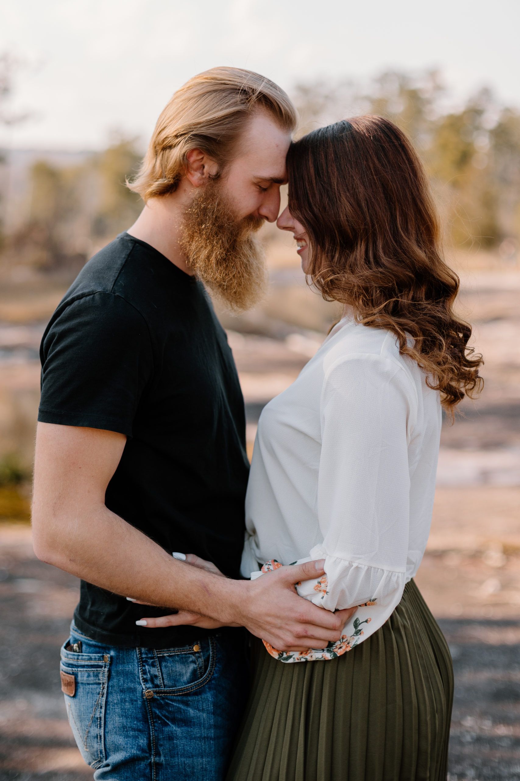 arabia mountain engagement session