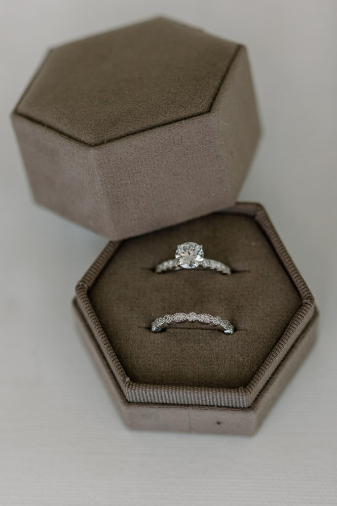 Wedding ring detail photo 