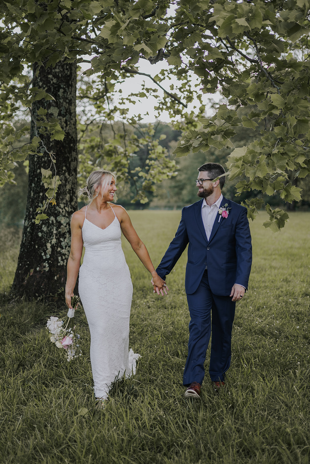 Stunning couple pose together for their dreamy Georgia vow renewal photography