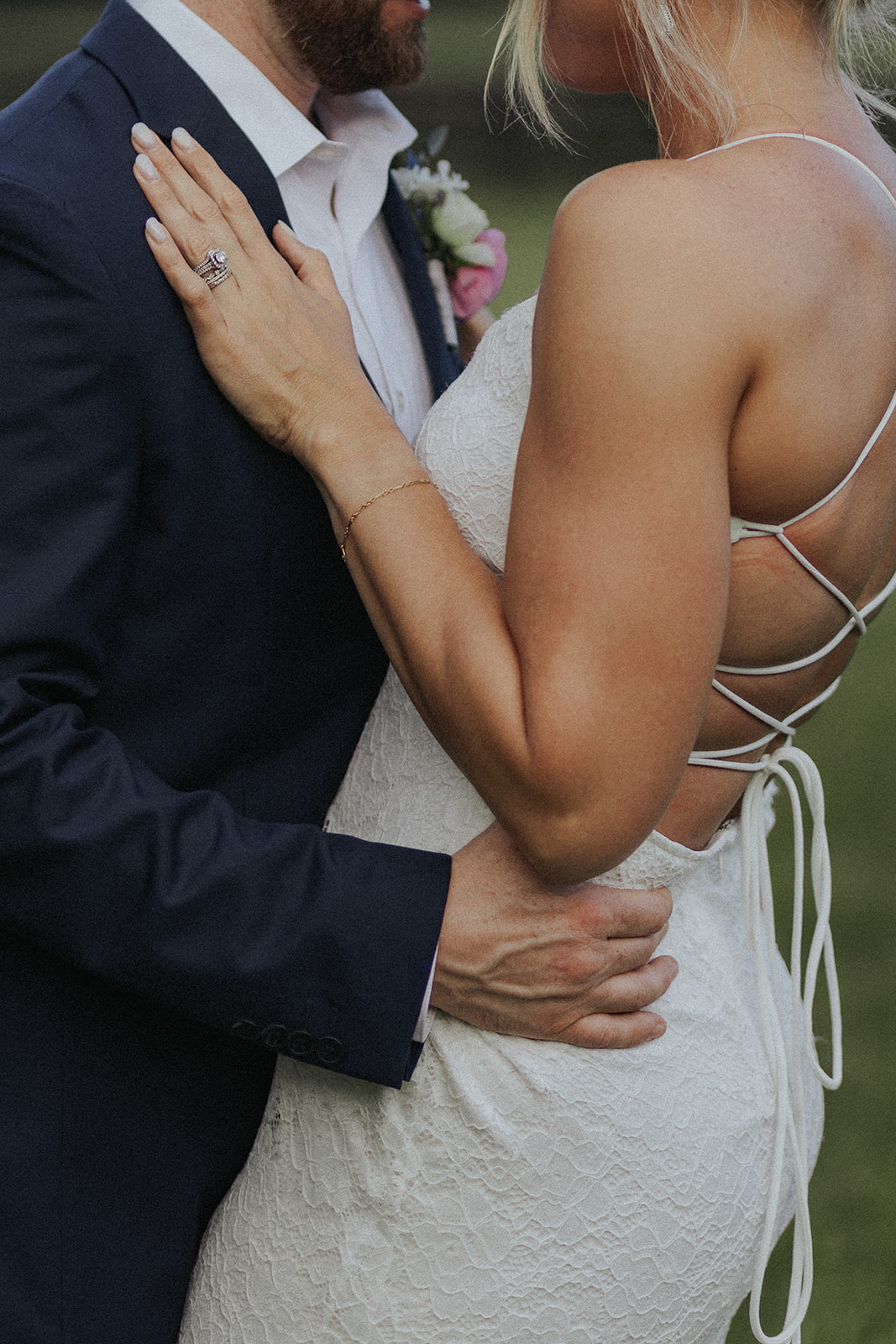 Stunning couple pose together for their dreamy Georgia vow renewal photography