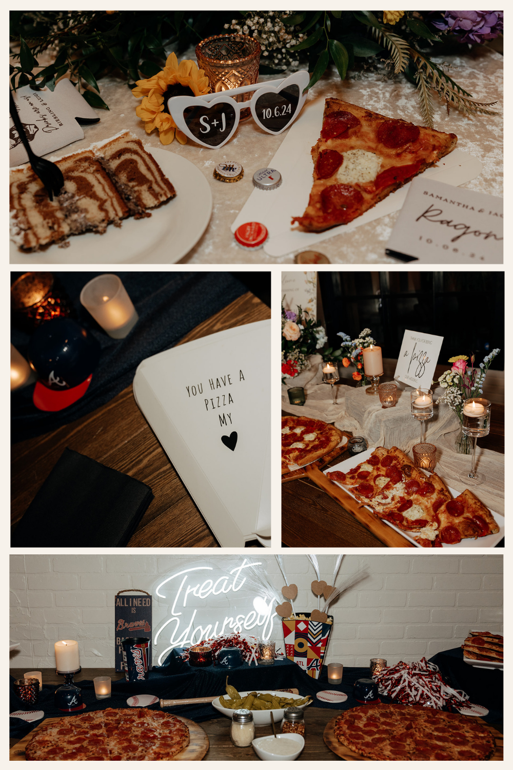 unique wedding reception ideas from Rachel Boyd Georgia wedding photographer!