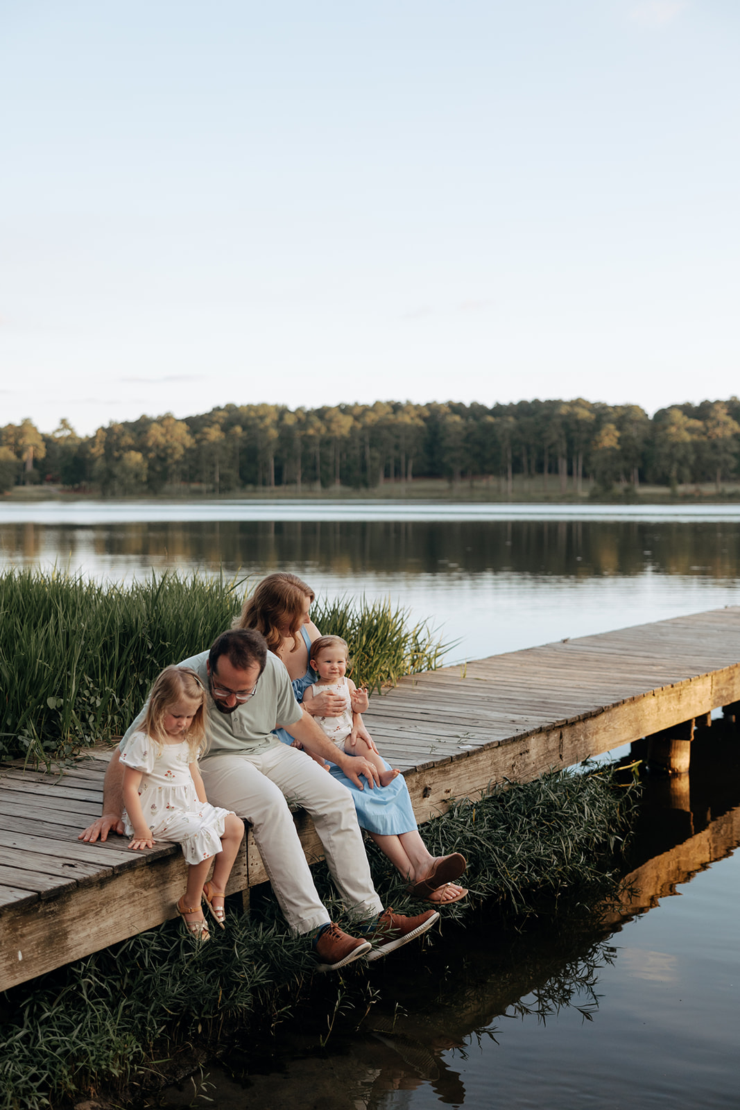 documentary style  portraits from a lakeside Georgia photoshoot