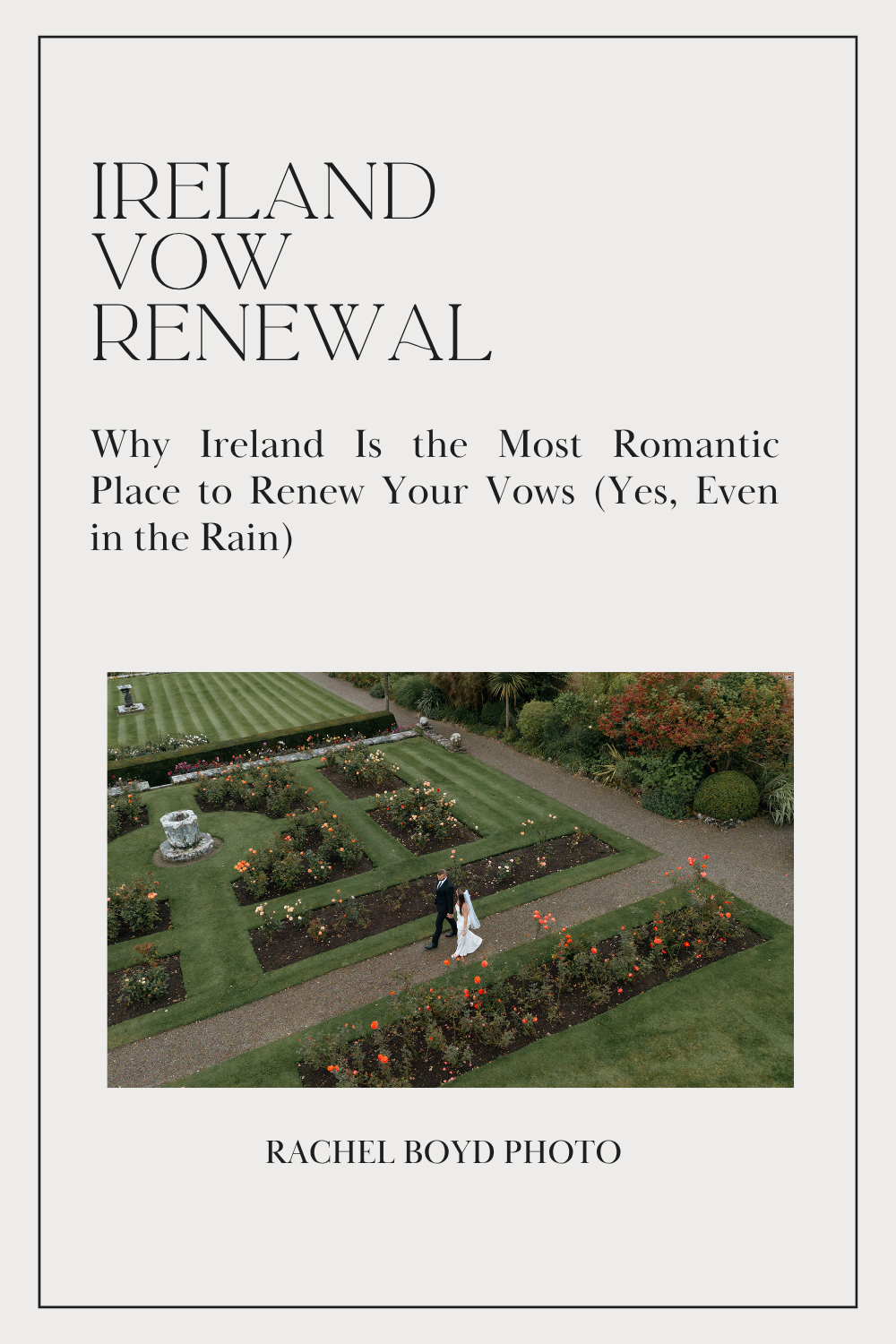 The ultimate place for a vow renewal!